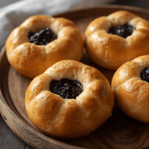 drożdżówki proteinowe z makiem