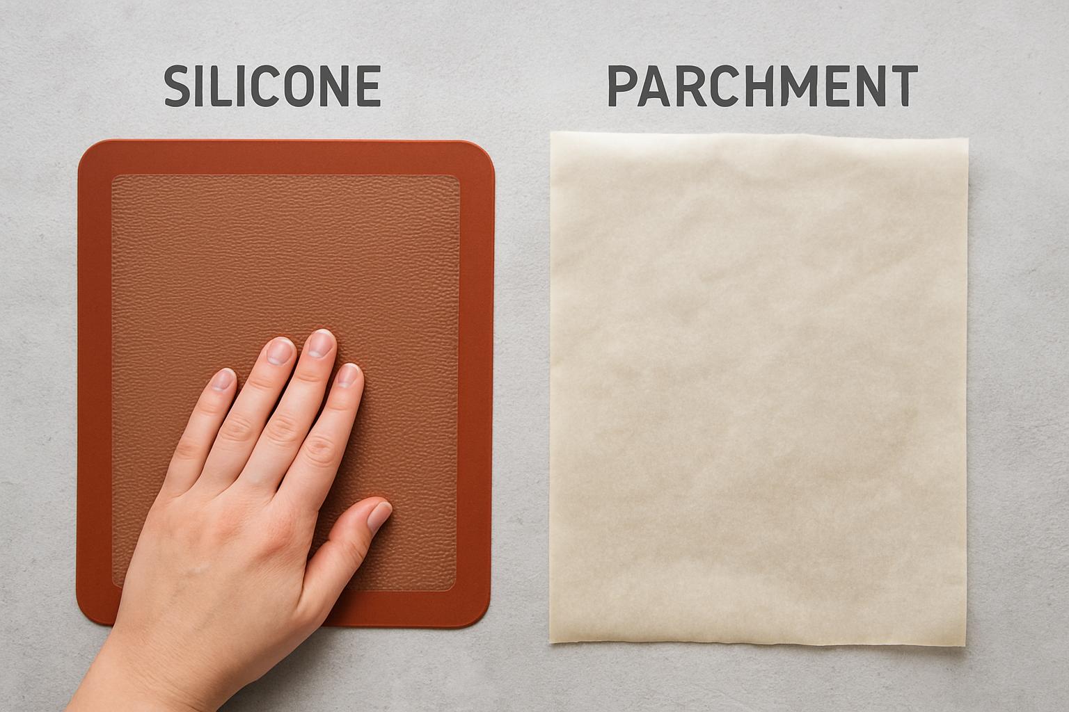 Czy warto używać mat silikonowych zamiast papieru do pieczenia?. Co to jest materiał silikonowy i papier do pieczenia? Czy warto używać mat silikonowych zamiast papieru do pieczenia?. Co to jest materiał silikonowy i papier do pieczenia?