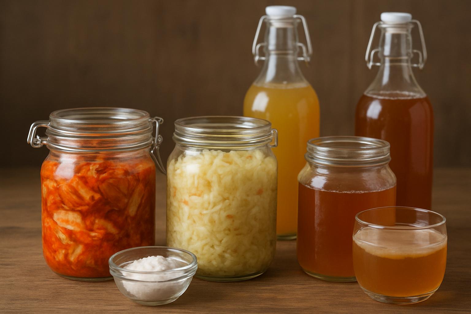 Fermentacja domowa – jak bezpiecznie robić własne kimchi, kombuchę i zakwasy?. Praktyczne przepisy i bezpieczne procedury Fermentacja domowa – jak bezpiecznie robić własne kimchi, kombuchę i zakwasy?. Praktyczne przepisy i bezpieczne procedury