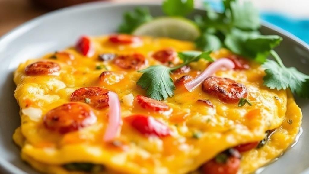 Omlet warzywny na bazie mąki z ciecierzycy – śniadanie roślinne. Dla kogo to danie jest dobre — kto powinien uważać Omlet warzywny na bazie mąki z ciecierzycy – śniadanie roślinne. Dla kogo to danie jest dobre — kto powinien uważać