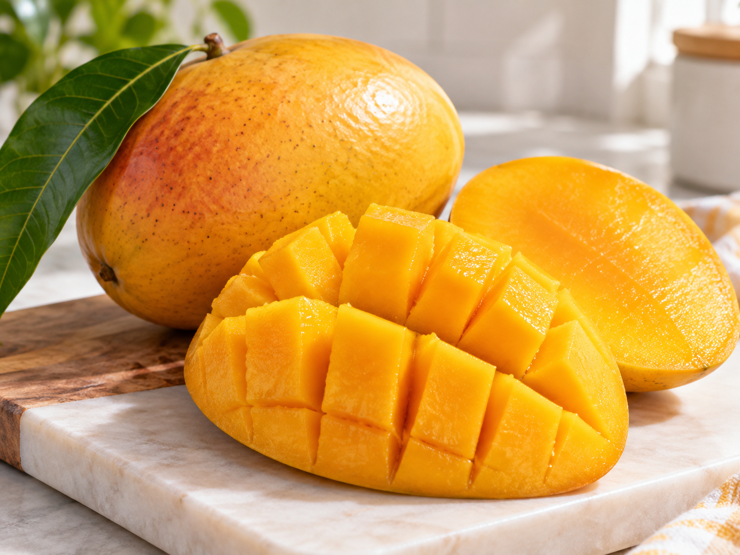 przekrojone mango